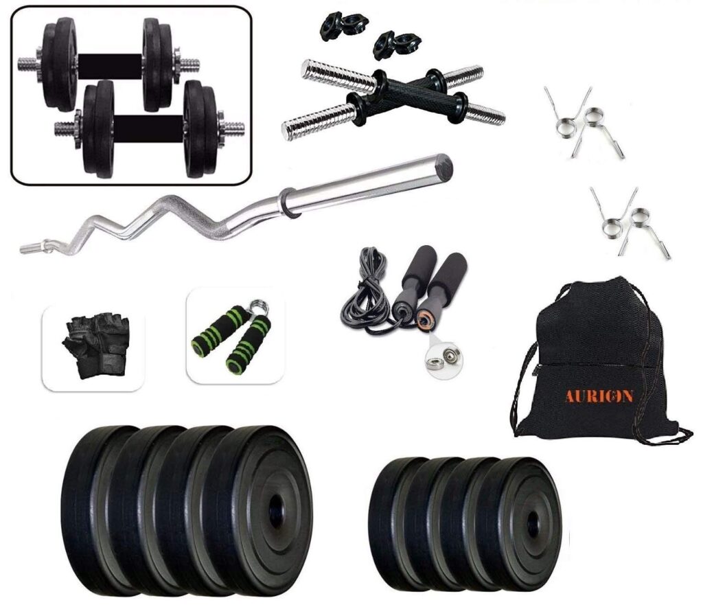 Home Gym Set and Fitness Kit for Home Exercise